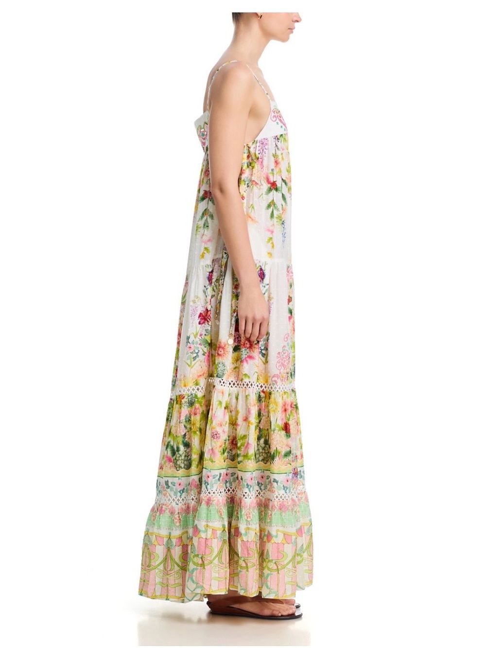 Camilla Maxi Sundress with Pastel Accents - Picture 5 of 11